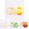 Raccoon Unicorn Yellow Duck Dinosaur Egg Plush Toy With Pp Cotton Filling For Kids And Collectors