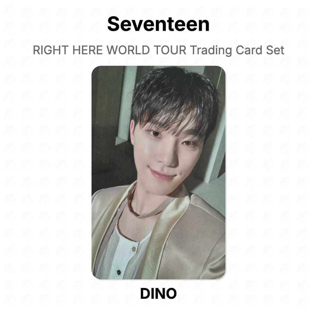 Seventeen RIGHT HERE WORLD TOUR Trading Card Set Official Photocard