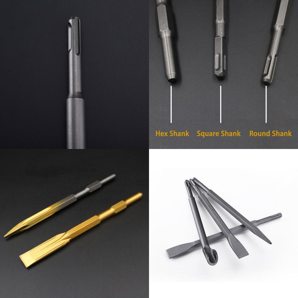 High Strength Chrome Steel Rotary Hammer Chisel Bits Perfect For Industrial Use