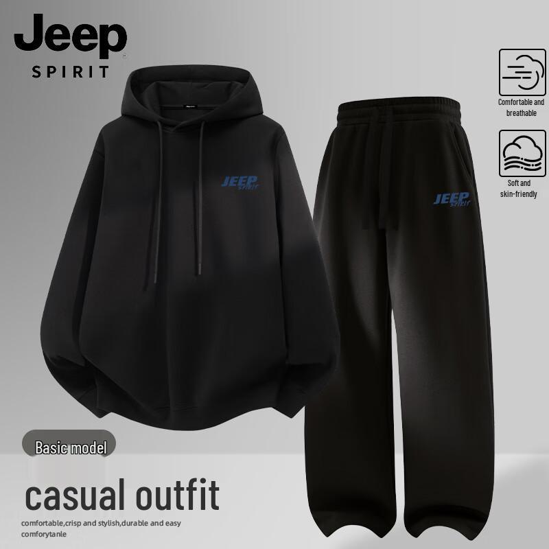 Мужской комплект: Худи и Повседневные брюки JEEP SPIRIT L