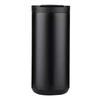 Metallkaffekopp 400 ml Trygg Design med sugerør i rustfritt stål Enkel Moderne Isolert Tumbler for