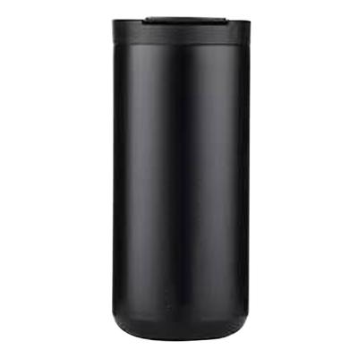 Metal Coffee Mug 400ml Safe Stainless Steel Straw Design Simple Modern Insulated Tumbler for