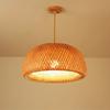 Woven Rattan Pendant Lamp Braided Wicker Chandelier Home Decor Ceiling Light  Restaurant