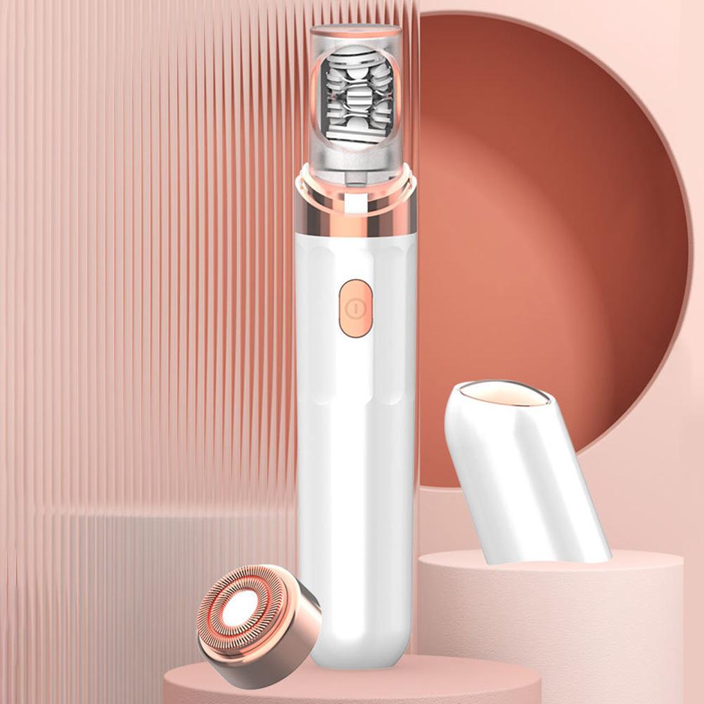 Electric Women Facial Epilator USB Rechargeable Wireless Face Shaver Painless Facial Hair Epilator for Quick and Gentle Shaving
