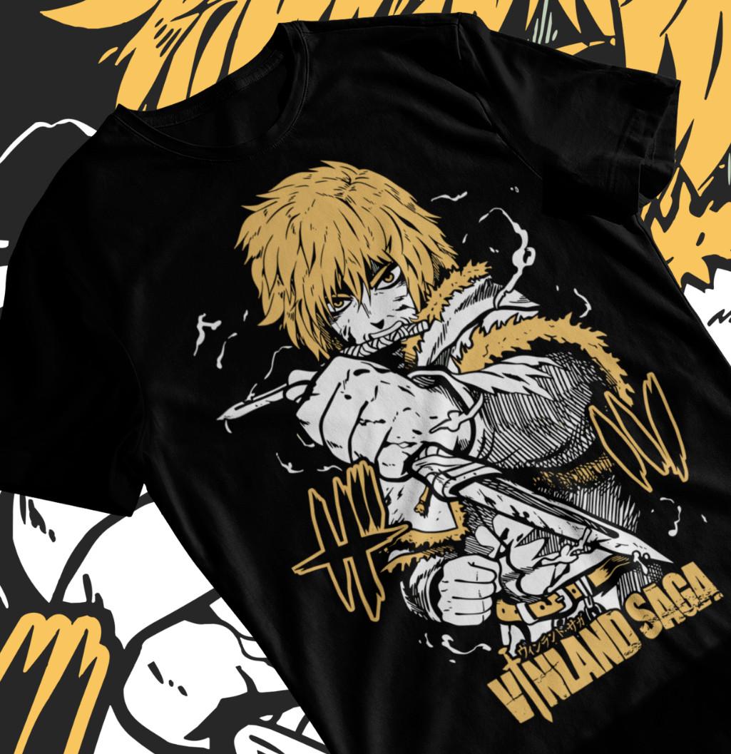 Vinland Saga Shirt Thorfinn Tee Askeladd Anime Manga Unisex T-shirt Soft Tee S
