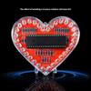 Beginner Friendly Soldering Practice Set With Heart PCB Flashing LED Lights And Detailed Assembly Guide For Welding