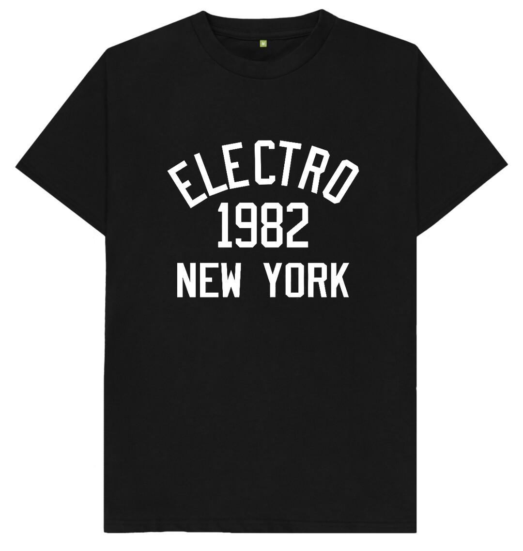 Electro 1992 New York NYC Electro Electronic Music House Music Funk T Shirt L