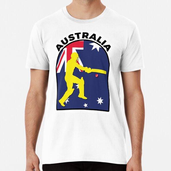 

Australia Cricket Cricketer Batsman Australi S to 5XL Made in the AU/USA T-Shirt 2XL