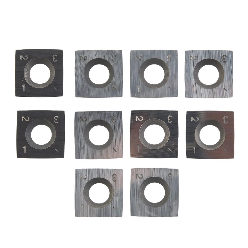 15mm X 15mm X 2.5mm Carbide Blades Woodworking Lathe 4 Cutting Edges