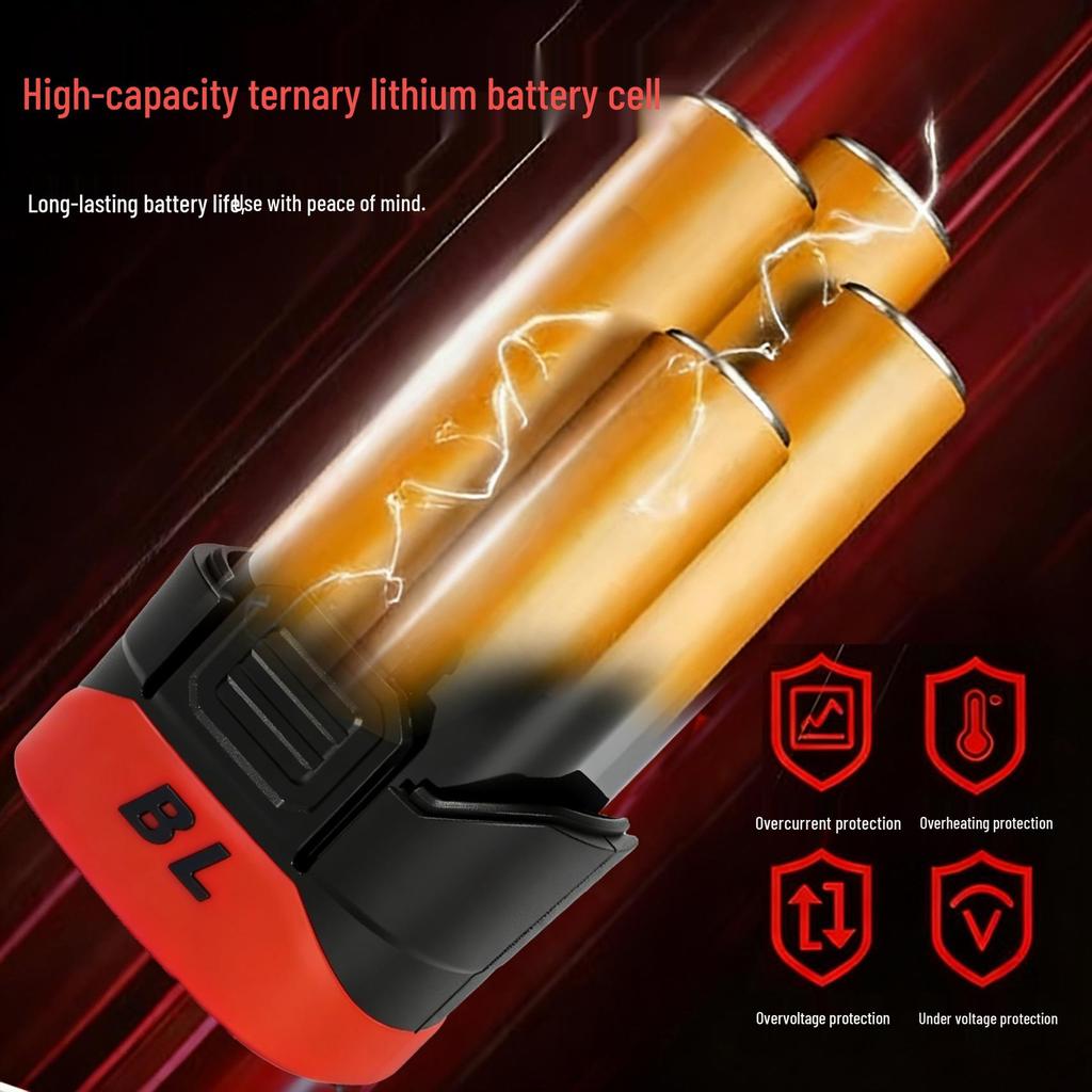 Hot Selling Lithium Battery Brushless Electric Hand Drill & Screwdriver Set
