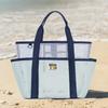 New Handheld Shopping Bag Beach Bag Travel Swimsuit Storage Bag Gym Bags Portable Tote Swimming Mesh Vacation Storage Bag