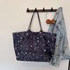 Large Capacity Casual Tote Bag, Hand-held Shopping Bag for Shopping, Relaxed Feeling, Single Shoulder Bag