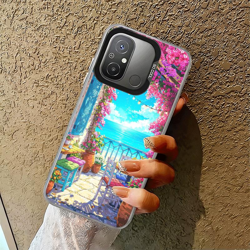 Anime Aesthetic Scenery Shockproof Phone Case for Xiaomi Poco X7 X6 X5 X3 Pro F7 Ultra M8 Redmi 15C 15 14C 13C 12C 10C 13 12 10