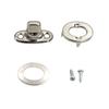 Marine Twist Lock Turn Button Fasteners 12/15 Sets Eyelet Stud Kit for Outdoor Canopy Sun Shade Sail Installation