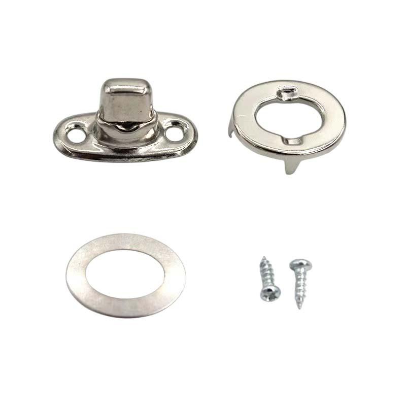 Marine Twist Lock Turn Button Fasteners 12/15 Sets Eyelet Stud Kit for Outdoor Canopy Sun Shade Sail Installation