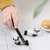 Cute Panda Ceramic Rack Chopsticks Stand Rest Knife Fork Holder Chinese Style Cutlery Chopstick Rest Kitchen Tools For Home Use