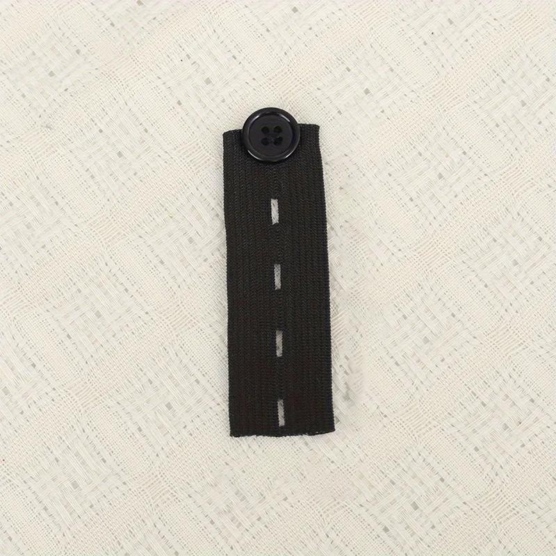 1/2pcs- Elastic waist extender, adjustable belt extender for jeans, button extender for long pants
