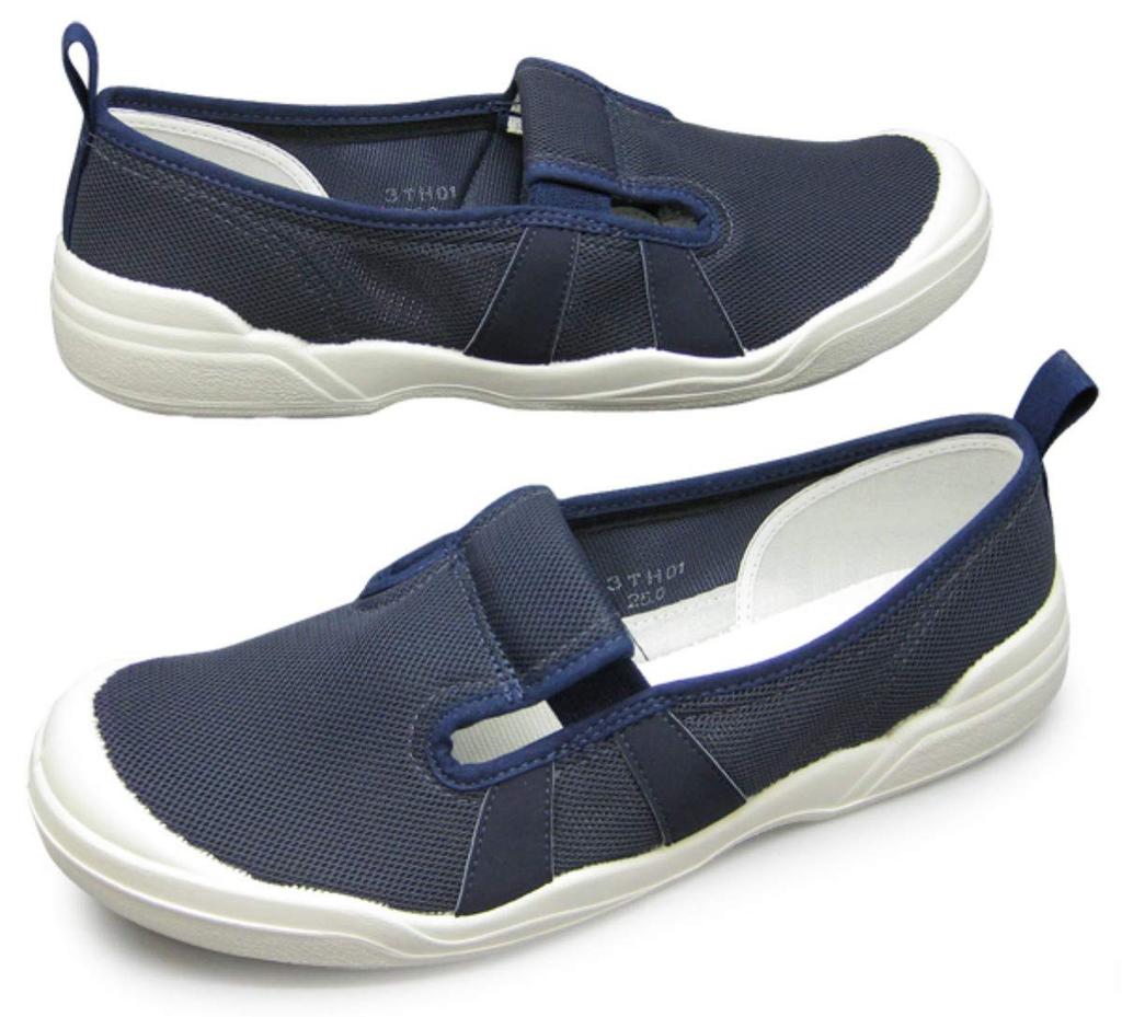 Moonstar MS Indoor Shoes for Adults 01 Size TH-MS01 Navy, 26.0cm