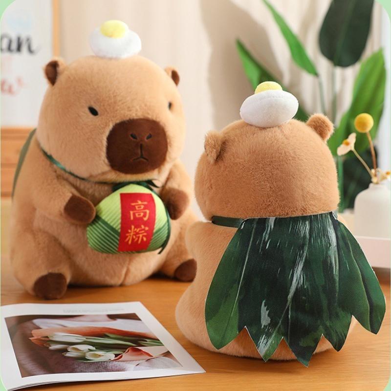 Festival Boat Dragon Capybara Plush Rice Dumpling Inspirational Stuffed Toy Gift