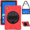 Lenovo 10.1-inch Tablet Silicone Protective Case with Rotating Bracket for Anti-Fall Protection