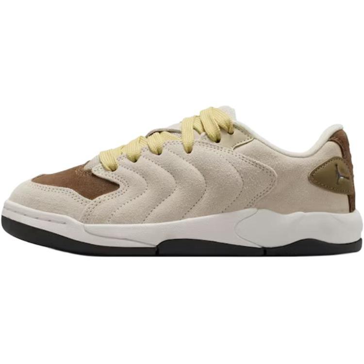 Air Jordan Session GS Светло-хаки Детские кроссовки Кремово-коричневый-Водоросли Парус IB5679203 35.5