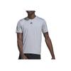 adidas Hiit Cool T-Shirt Sportlich Lässig Rundhals Kurzarm Herren Tops Grau HL8791