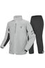 Benke Lightweight and Easy To Move In Rain Suit Perfect for Motorcycle and Golf Size Set, Wear, Raincoat, (Gray, 3XL)