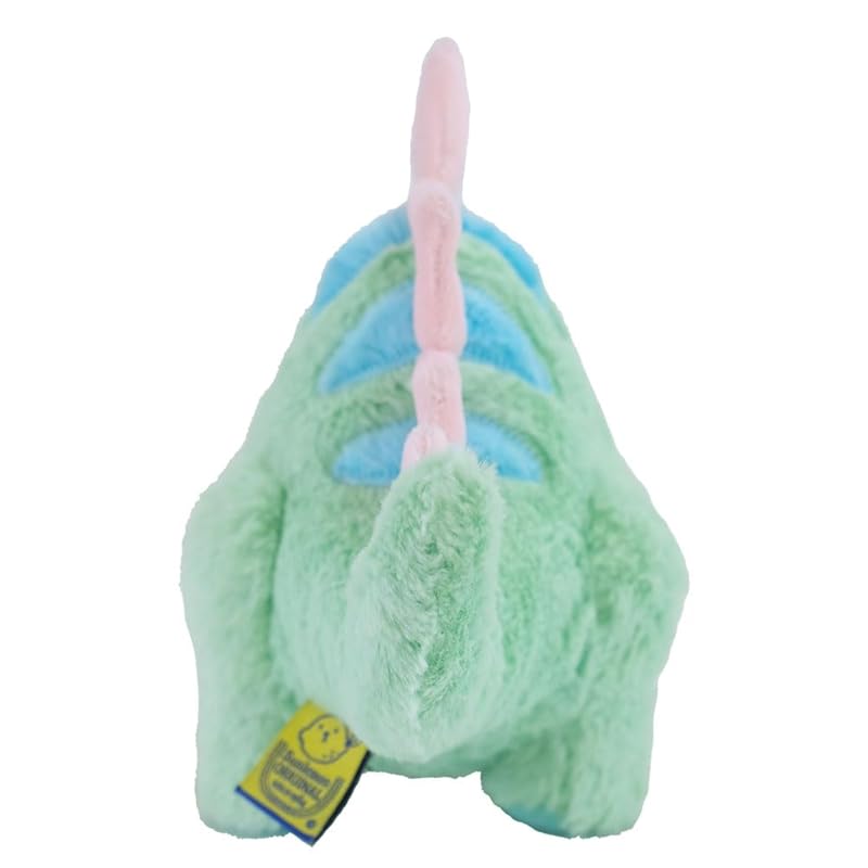 SunLemon Fluffy's Rainbow Plush Toy, Medium Stegosaurus, 12 x 33 x 19 cm, Colorful, Cute, Fluffy Dinosaur, Perfect for Social Media and Photo Shoots,