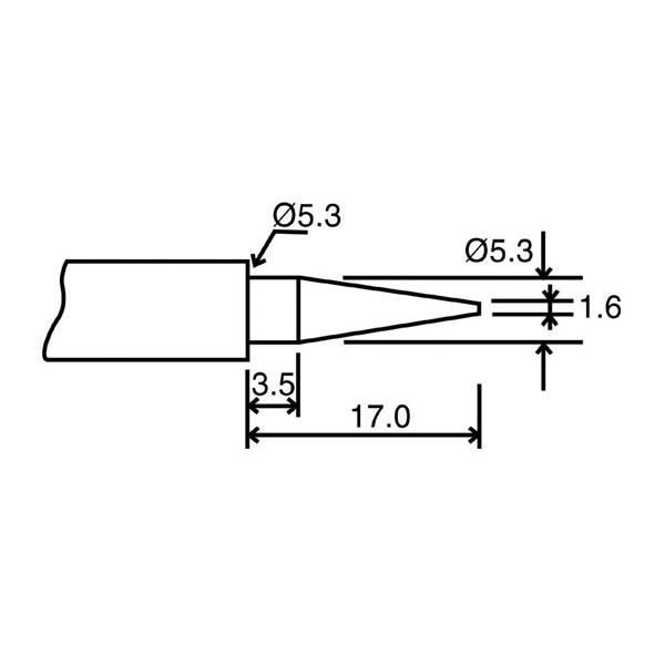 Panne de Rechange - VTSSC - Pointe 1 - Compatible VTSSC10N/20N/30N - Accessoire de qualité