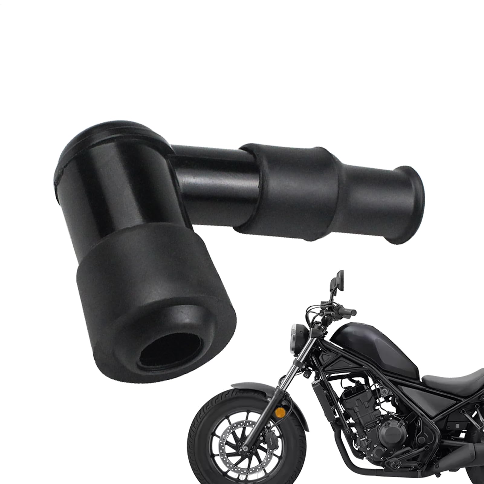 

Motorcycle Elbow, Spark Plug Cap, Flashing Function, Multi-purpose, Motorcycle Ignition, Flashing Function, Easy to Please refer to the description