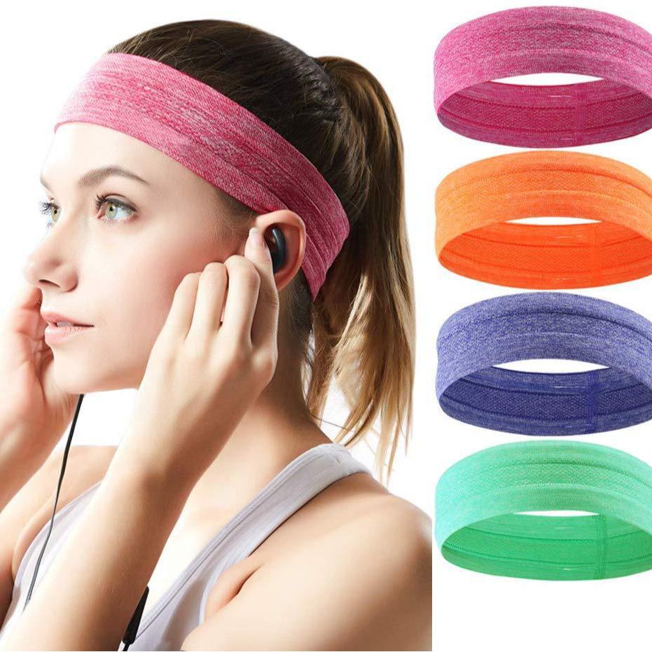 Non-Slip Sweat-Absorbent Cross-Border Running & Yoga Headband
