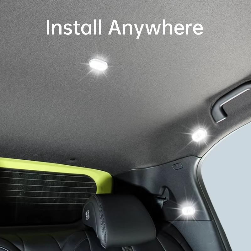 For BYD Dolphin Mini Surf Atto 1 Car LED Reading Light Rear Roof Lamp Magnetic Ambient Light Auto Interior Accessories