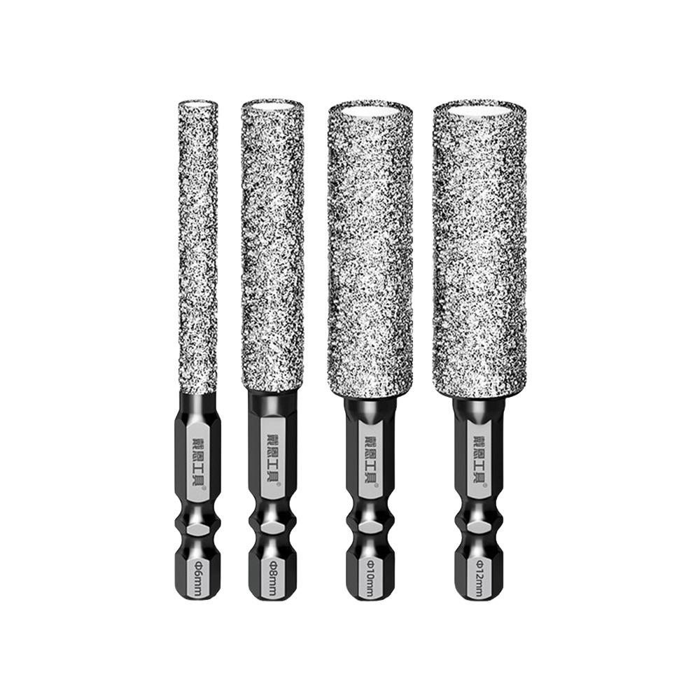 Tragbare Diamant-Trockenbohrer für Fliesen Multifunktionale Lochbohrer zum Bohren und Schleifen