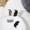2 Pcs Fashion Funny Multi Colored Bat Wing Barrettes Hair Clips For Women Girls Party Hair Accessories