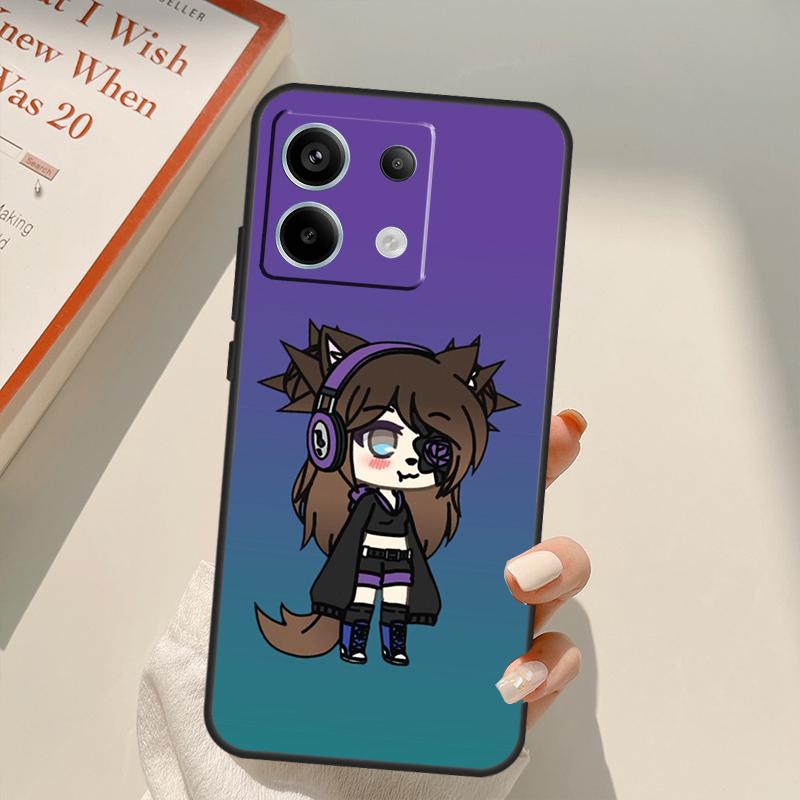 Gacha Life Game Funda For Xiaomi Redmi Note 14 13 12 10 11 15 Pro Plus Case For Redmi 15C 10C 12C 13C 14C 15