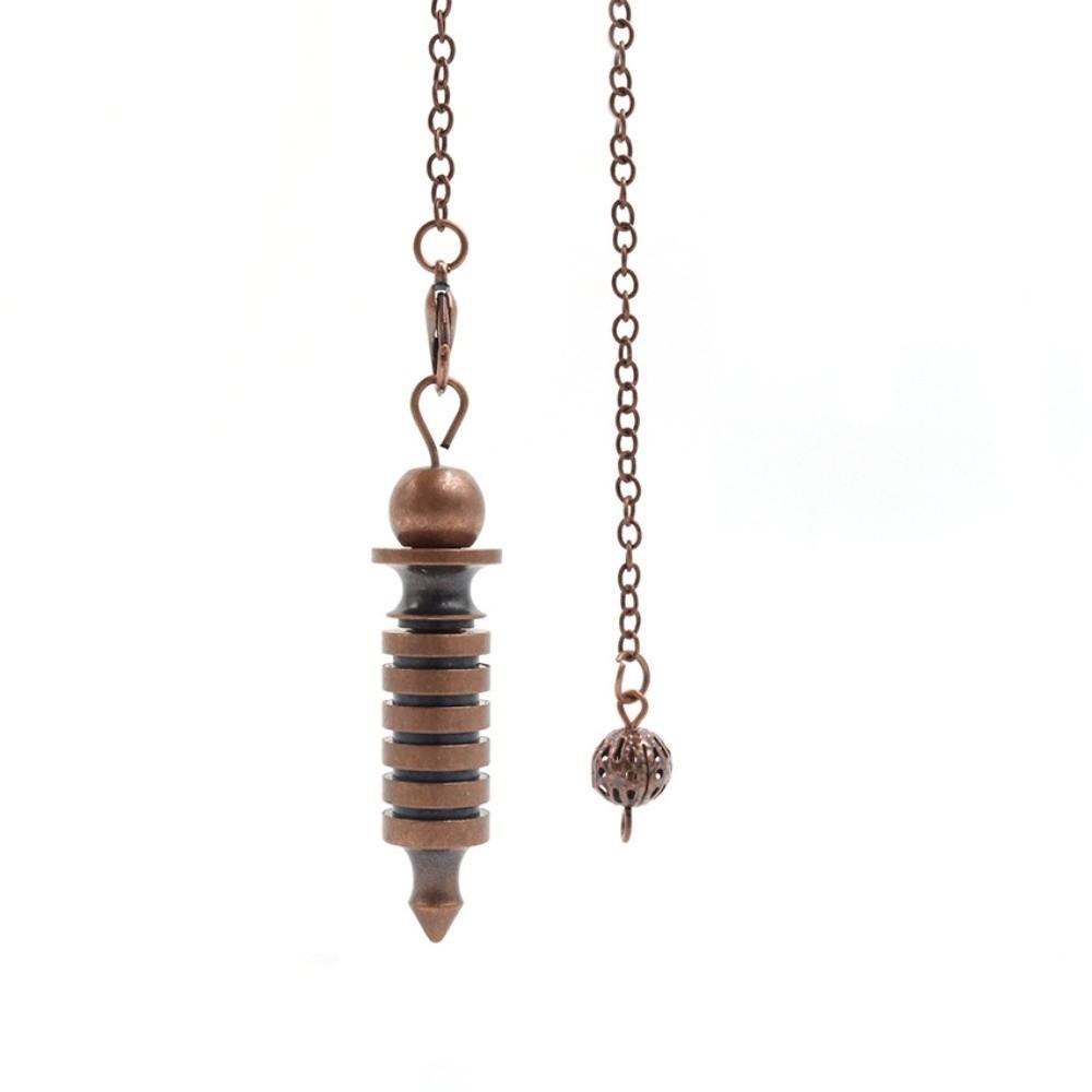 Energy Isis Pendulum Pointed Meditation Cone Metal Pendulum Witch Spiritual Pendulos Women