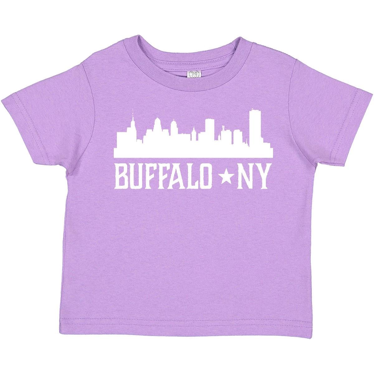 Inktastic Buffalo New York NY Cities Skyline Toddler T-Shirt City Silhouette Kid 150