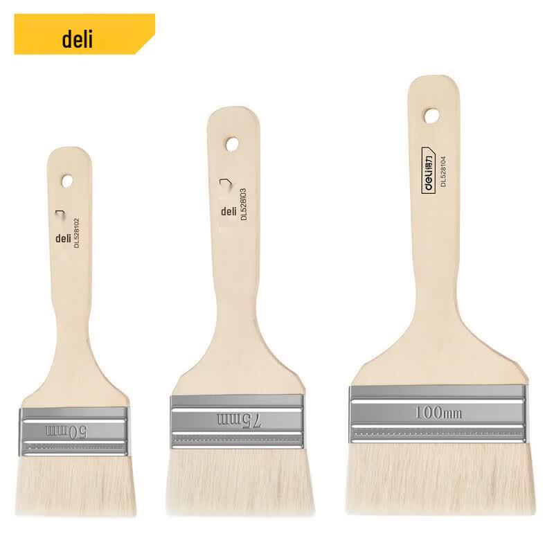 Deli Wool Paint Brush Set
