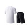 Anta Training Series Summer Casual Sports Suit Men suits Pure-White 952627201-6