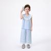 Little Inman Girls' Plaid Sleeveless Top & Pants Set