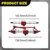 1/12 RC Front Rear Axle Assembly Car Accessory Modified Easy to Install with Drive Shaft