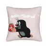 Pillow Case The Little Mole  Soft  Pillow Cover For Sofa Home Decoration Retro Trendy Pillowcases