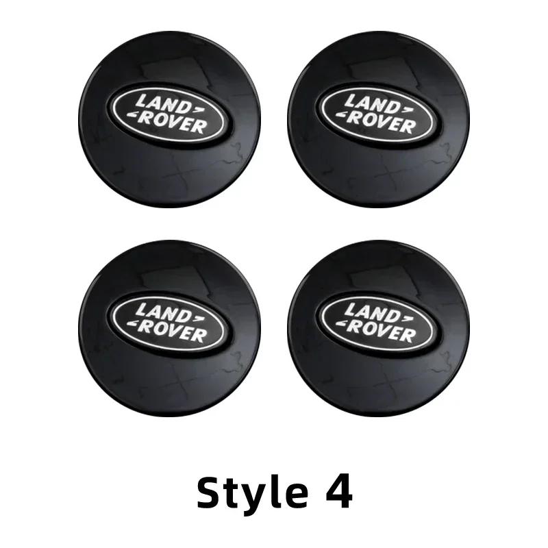 NEW 4pcs 62mm Car Wheel Center Cap Logo Hub Badge Rims Cover Land Rover Discovery 3 4 R4 LR2 Range Rover Evoque Sport Dander 2 3 XS1