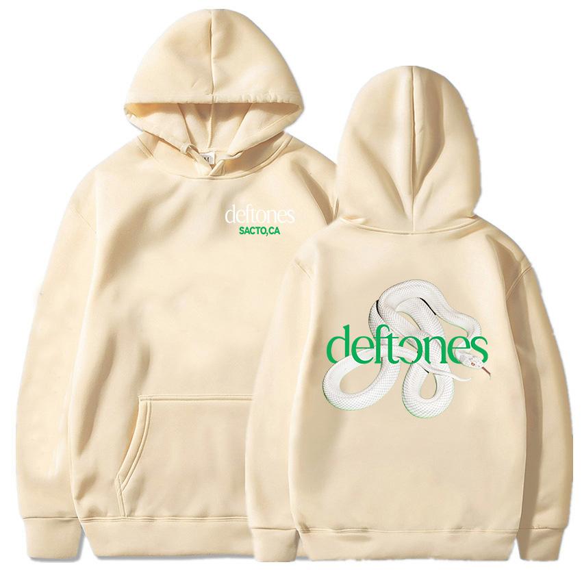 Deftones Private Music Hettegensere 2025 Album Grafisk Trykk Sweatshirts Høst Fleece Langermet Herreklær Unisex