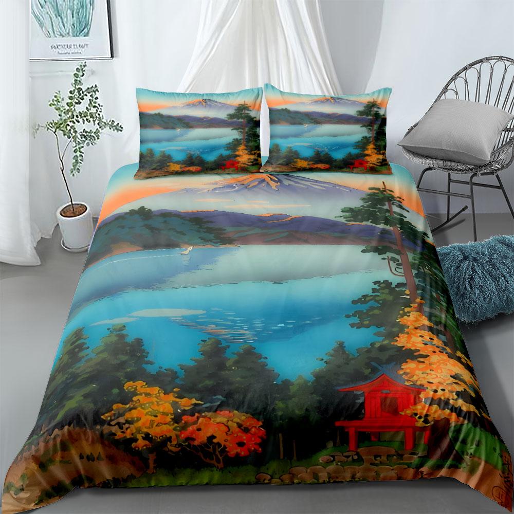 Time Machine Vintage Duvet Cover Set UK Single Double Queen US Twin Full King Size Bed Linen Set