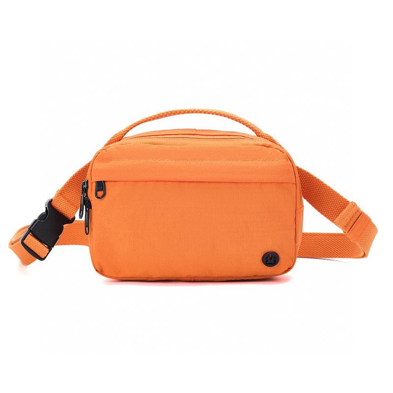 Macaron Small Square Bag Waterproof Lightweight Chest Bag Casual All-match Small Bag Single Shoulder Crossbody Phone Bag Portable