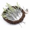 2/5pcs Artificial Plants Decorative Flower Wreath Vase Home Room Wedding Decoration Christmas Tree Diy Gift Box Scrapbook Cheap