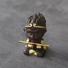 LUWU purple clay teapets cute monkey tea play chinese tea set decoration