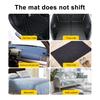 20 Pairs Heavy Duty Fastener Tape Self Adhesive Interlocking Strip Damage-Free Multifunction Car Foot Mat Carpet Fixing Sticker