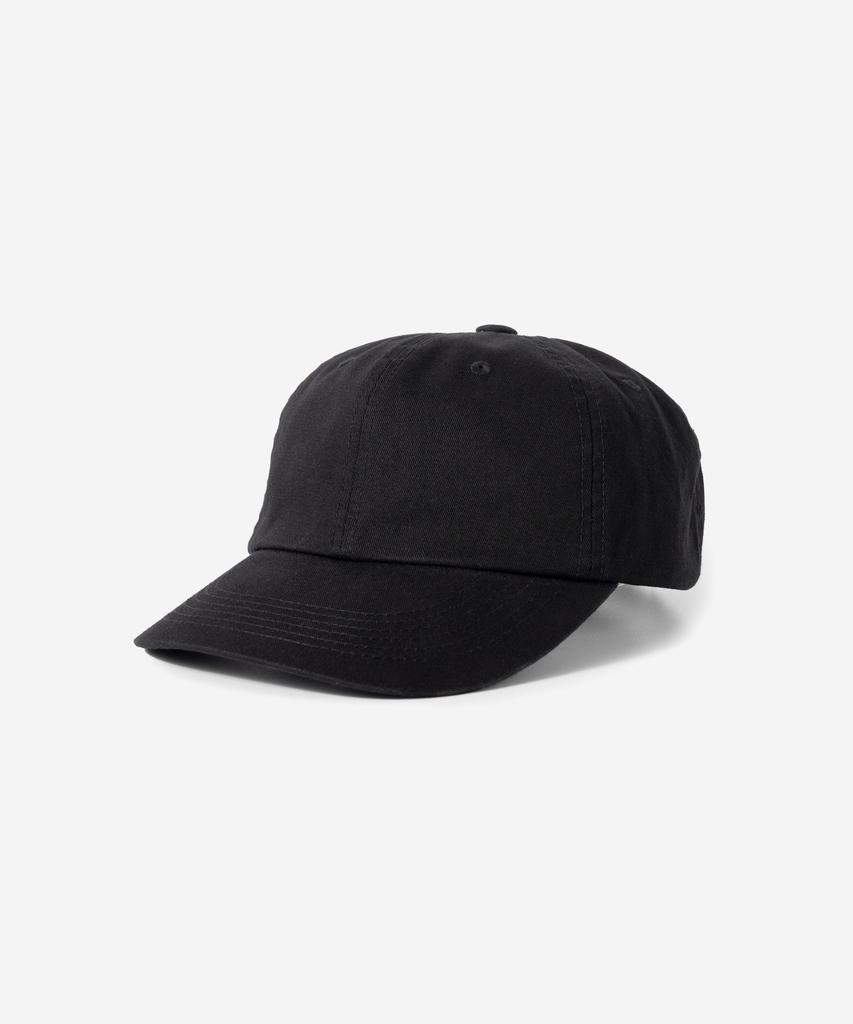 Siteulo Basic Cotton Twill Charlie Cap Black